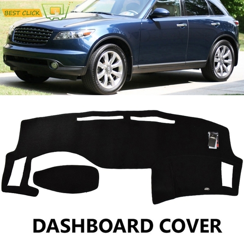 Xukey Fit For Infiniti FX35 FX45 FX50 2003 2004 2005 2006 2007 2008 Dashboard Cover Dashmat Dash Mat Sun Shade Dash Board Cover ► Photo 1/6