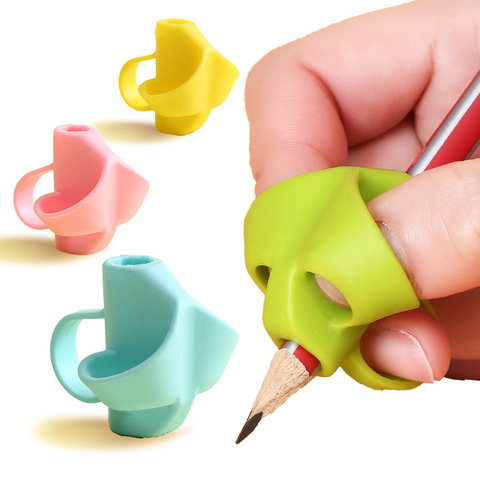 1Pcs Train Drawing Toy Silicone Dolphin Fish Hold Pencil Children's Creativity Kids Students Pencil Writing Protect Finger Toy ► Photo 1/6