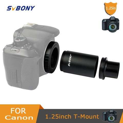 SvBony 1.25 Inch Extension Tube Adapter CA1 Astronomy Telescope M42 Thread T-Mount +T2 Ring Adapter for Telescope/Camera F9105A ► Photo 1/6