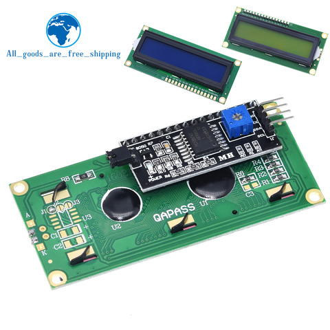 LCD module Blue Green  screen IIC/I2C 1602 for arduino 1602 LCD UNO r3 mega2560 LCD1602 ► Photo 1/6