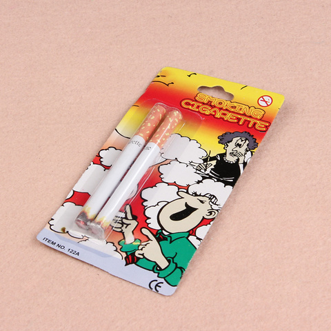 Joke Prank Fake Cigarettes Fags Smoke Effect Novelty Lit End Fancy Gift for Sale Practical Jokes Funny Toy Trick ► Photo 1/4