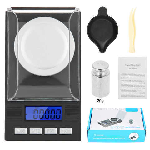 Mini High 0 001g Pocket Jewellery Scale with LED Digital Display Tools ► Photo 1/1