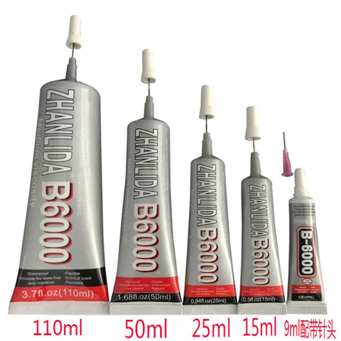 1 Pcs E-6000 Waterproof Strong Liquid Super Glue DIY Adhesive for Jewelry Bonding Diamond Paintinge Slow-drying Universal Glue ► Photo 1/6