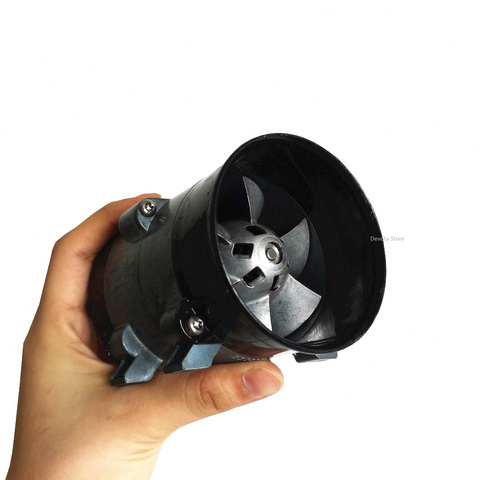 Metal ducted fan Inner rotor DC brushless motor 380W 7.4V-16.8V High-speed Turbofan Draught fan Wind-driven hovercraft Modified ► Photo 1/6