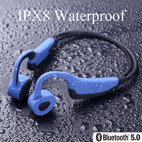 Bluetooth Wireless Headphones Sport Earphones Bone Conduction Headset bluetooth 5.0 Waterproof Earbuds DOSII K7 with microphone ► Photo 1/6