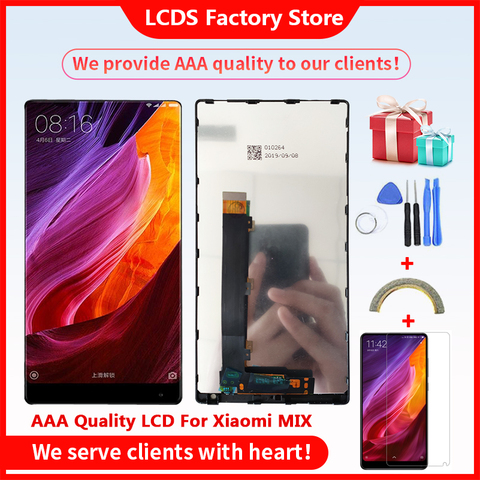 AAA Quality LCD With Frame For Xiaomi MI MIX LCD Display Screen For Xiaomi MI MIX LCD With Frame Screen Display 10-Touch ► Photo 1/6