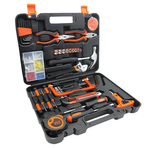 82pcs Multifunctional Household Repair Tool Kit Herramientas Key Combination Spanner Torque Wrench Set Auto Car Hand Tools ► Photo 1/4