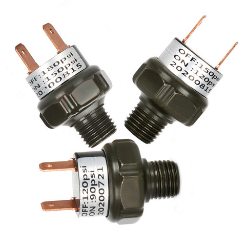 Repair New Kit For Train Horn Air Horns Air Suspension Compressors Pressure Switch Valve 90-120PSI 120-150PSI 150-180PSI ► Photo 1/6