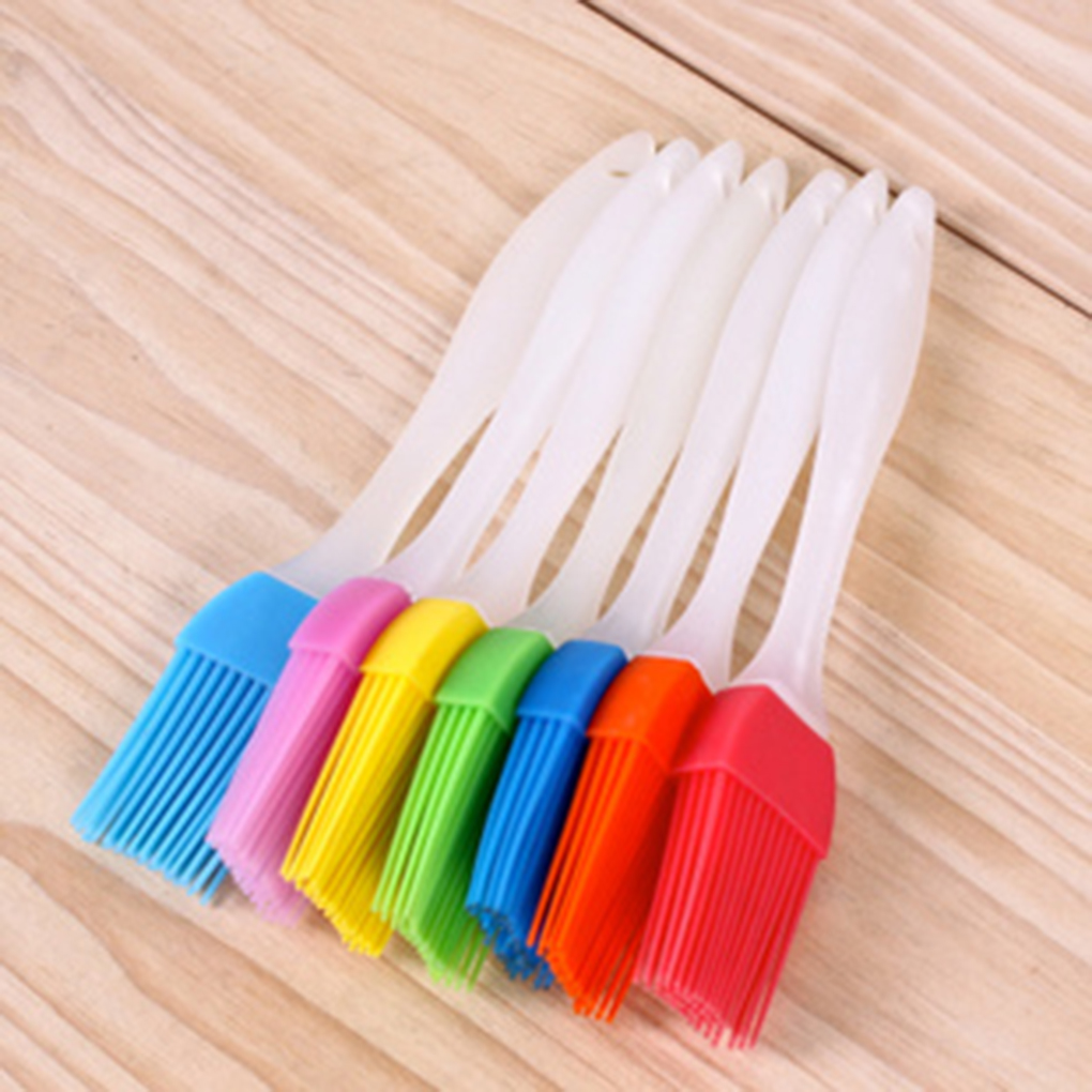 1-5Pcs Baking BBQ Basting Brush Bakeware Pastry Bread Oil Cream Cooking Silicone 