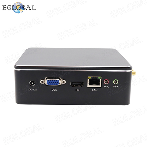 Eglobal Cheap Portable Mini PC  i7 7567U i5 8250U i3 8130U Dekstop Computer Support 4K HTPC WiFi HDMI VGA Win10 Nuc with FAN ► Photo 1/5