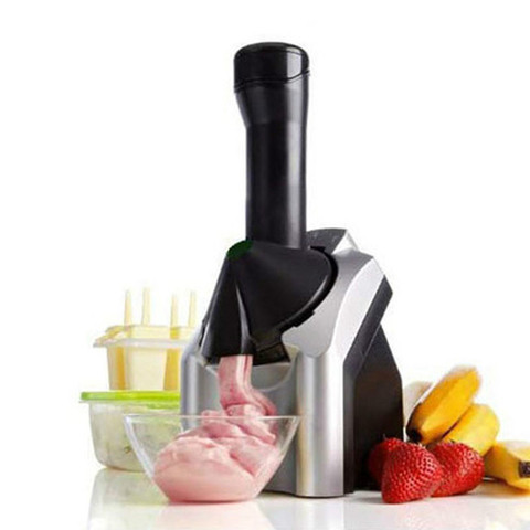 Automatic Ice Cream Maker Electric Frozen Fruit Dessert Icecream Pressing Machine Frozen Yogurt Milkshake Squeezer EU Plug ► Photo 1/1