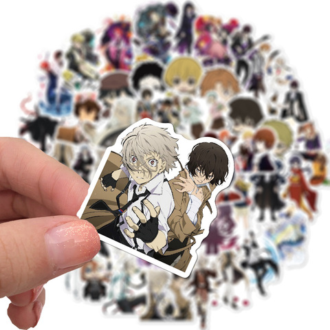 10/30/50Pcs Anime Bungou Stray Dogs Stickers Japan Decal Laptop Skateboard Suitcase Luggage Anime Sticker Cartoon Kid Gifts Toys ► Photo 1/4