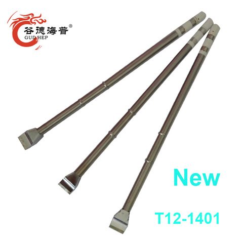 Gudhep New T12 Soldering Tips T12-1401 Replacement Welding Tips for fx951 Soldering Rework Station ► Photo 1/4