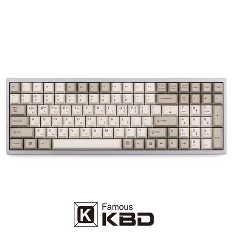 Enjoypbt keycap PBT material thermal sublimation process 117 key Suitable for most mechanical keyboards ► Photo 1/4