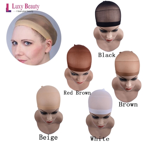 1PCS High quality wig cap hair net for/weave cap for making a wig /full  lace wig cap /wig accessories /wig making cap Free Size