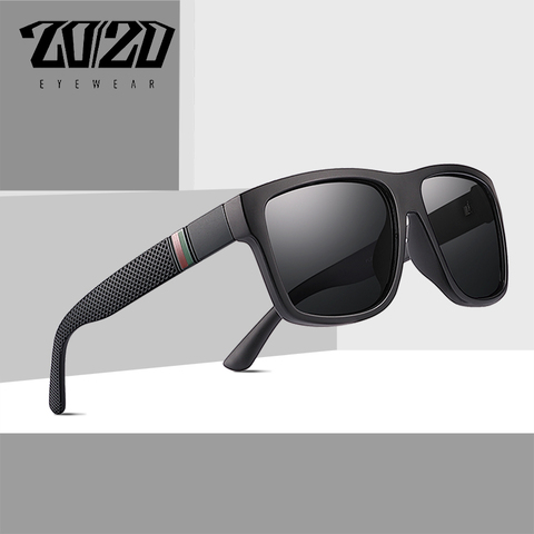 20/20 Brand Design Retro Polarized Sunglasses Men Driving Shades Male  Vintage Square Sun Glasses For Men Oculos Eyeglasses PL363 - Price history  & Review, AliExpress Seller - SUNGLASSES 2020 Official Store