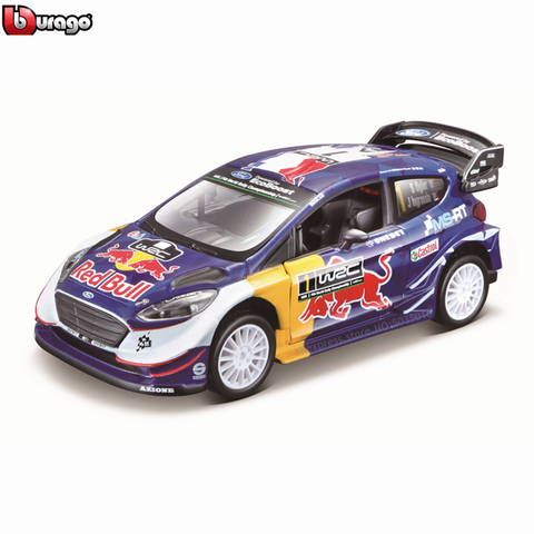 Bburago 1:32 2017 M-Sport Ford #1 DS WRC DTM Rally Racing Alloy Model Car model Collecting gifts ► Photo 1/6