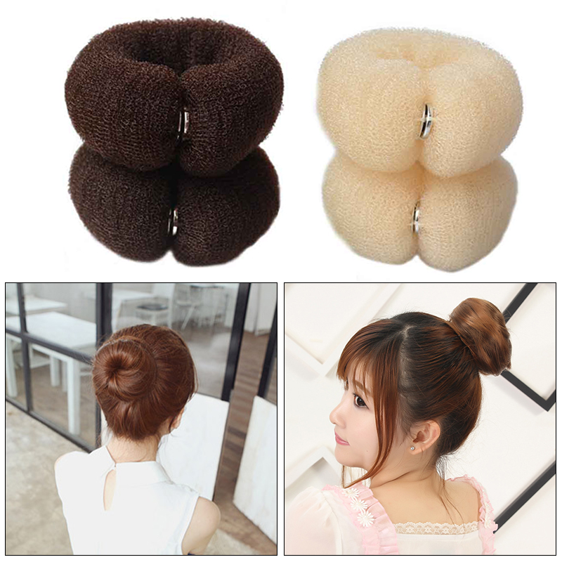 New Hair Bun Maker Magic Foam Sponge Shape Ring Hairstyle Twist Accessories Hair  Styling Tools For Girls Women Lady Practical - Price history & Review |  AliExpress Seller - LORZIFEI Store 