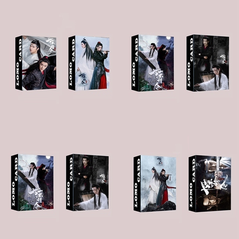 30PCS New Chen Qing Ling LOMO Mo Dao Zu Shi Card Mini Postcard Xiao Zhan Wang Yibo Star DIY Greeting Cards Photocards Gift BJYX ► Photo 1/6