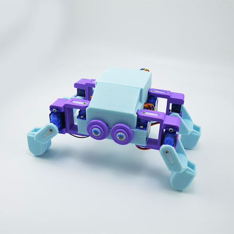 Graphical Programming Quadruped Spider Robot Arduino Programming And Android App Programming Beginner Project ► Photo 1/3