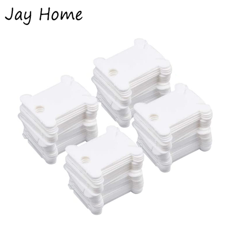 30/50pcs Plastic Embroidery Floss Bobbins Cross Stitch Thread Holder Organizer for Embroidery Craft DIY Sewing Accessories ► Photo 1/6