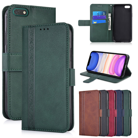 Wallet Leather case on Honor 9X 9C 9A 9S 8 S 30S honor 7a 7C 7S 8s 8c 8a Prime For Huawei P40 Lite E P30 Pro P20 Lite book case ► Photo 1/6