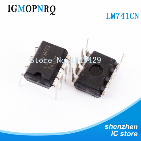 10PCS LM741CN DIP8 LM741 LM741C Operational amplifier op amp Operational 8-PDIP 0 to 70 New original ► Photo 1/2