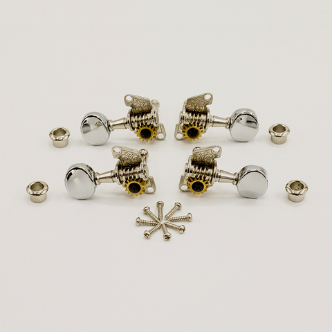 1SET 2L2R Ukulele Tuning Pegs Button Strings Tuners Head Accessories Ukulele Part +4 Screws High Qulity ► Photo 1/6