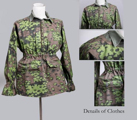 EMD   WW2 Camouflage smock  Germany  Oak leaves ► Photo 1/6