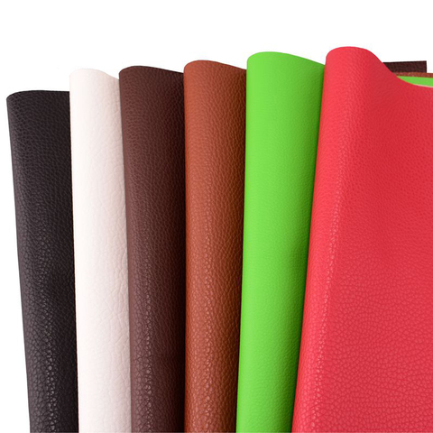 20cm*15cm Solid Color Faux Leather Fabric For Sewing Artificial Synthetic PU For DIY Bag Shoes Clothing Material Handmade Fabric ► Photo 1/6