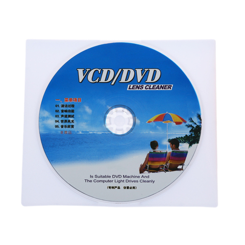 Portable CD VCD DVD Player Lens Cleaner Dust Dirt Removal Cleaning Fluid Disc Restore Kit DVD Liquid Easy to Use ► Photo 1/6