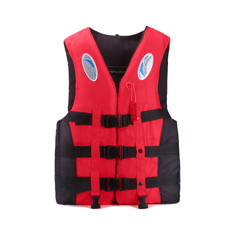 Children Adult life jacket jackets men women vest kayka life vest fishing vest  S-XXXL Ski Drifting Vest With Whistle Prevention ► Photo 1/6