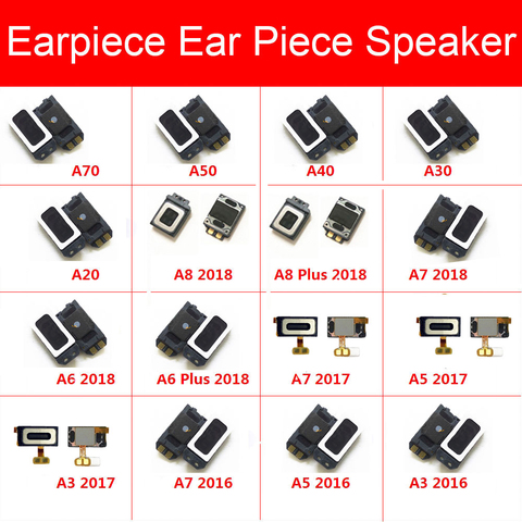 Ear Speaker Earpieces Receiver For Samsung Galaxy A70 A50 A40 A30 A20 A8 A7 A6 A5 A3 Plus 2022 2017 2016 Earpieces Repair Parts ► Photo 1/6