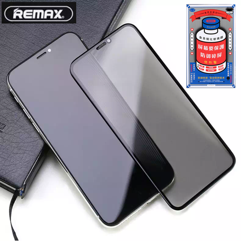 Remax Tempered Glass for iPhone 12 / X / Xs Max / 11 /11 pro Full Cover Curved 3D Screen Protector Explosion-proof Anti Scratch ► Photo 1/6