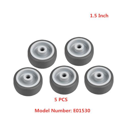 5 Pcs/Lot Casers Quality 1.5 Inch Light Tpr Single Wheel Diameter 40mm Gray Mute Wear-resistant Medical Device ► Photo 1/5