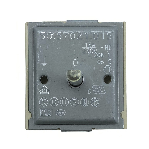 50.57021.015 EGO Single Energy Regulator Stove/Cooktop Control Switch Electric Range Infinite Switch Compatible 50.57021.010 ► Photo 1/4