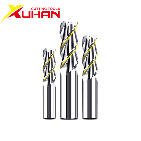 Milling Cutter Alloy Coating Tungsten Steel Tool By Aluminum Cnc Maching 3 Blade Endmills Top Milling Cutter Wood Milling Cutter ► Photo 1/4