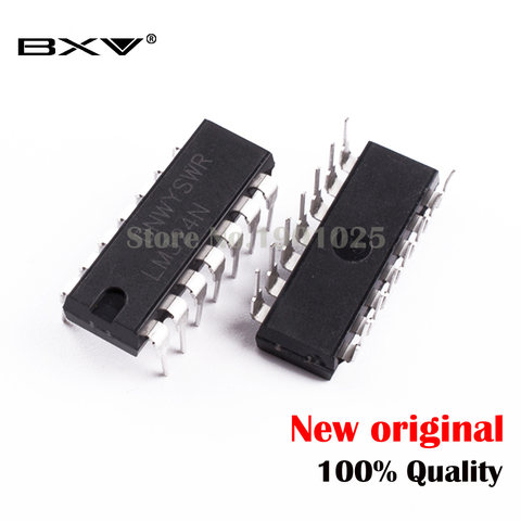 10PCS LM324N DIP14 LM324 DIP DIP-14 new and  original IC In Stock ► Photo 1/1