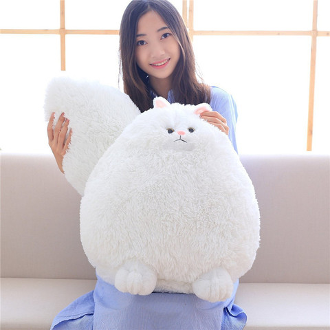 Fluffy Cat Plush Toys Persian Cat Stuffed Dolls Soft Pillow Stuffed Animal Peluches Dolls Baby Kids Toys Christmas Gifts ► Photo 1/6