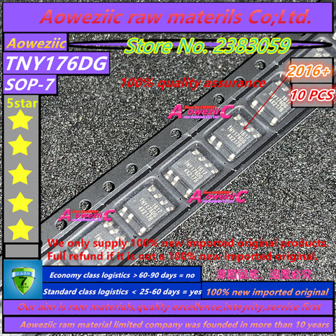 Aoweziic 2017+ 100% new imported original  TNY176DG  SOP-7  TNY176PN  DIP-7  power chip  TNY176 ► Photo 1/2