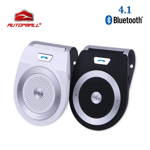 New Car Bluetooth Kit T821 Handsfree Speaker Phone Support Bluetooth 4.1 EDR Wireless Car Kit Mini Visor Can Hands Free Calls ► Photo 1/6