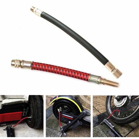 Inflator Mouth Hose Bicycle Pump Valve Extension Tube Extended Nozzle Valve Adapter for Xiaomi Mijia M365 Scooter ► Photo 1/6