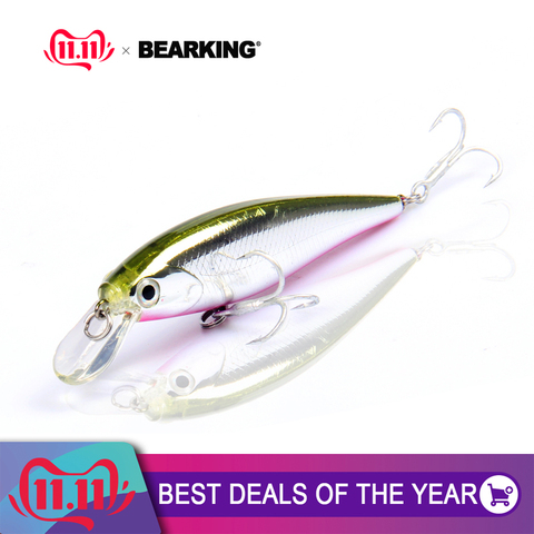 Retail fishing tackle  new model,Bearking perfect action minnow,78mm/9.2g, dive 0.8-1.2m suspending bait , 5 colors for choose ► Photo 1/6