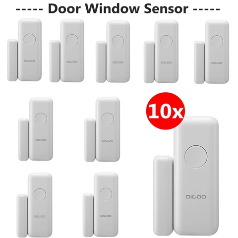 Digoo DG-HOSA 433MHz Wireless Smart Window and Door Sensor Alarm GSM&WIFI DIY Accessories Smart Home Security Alarm System Kits ► Photo 1/6
