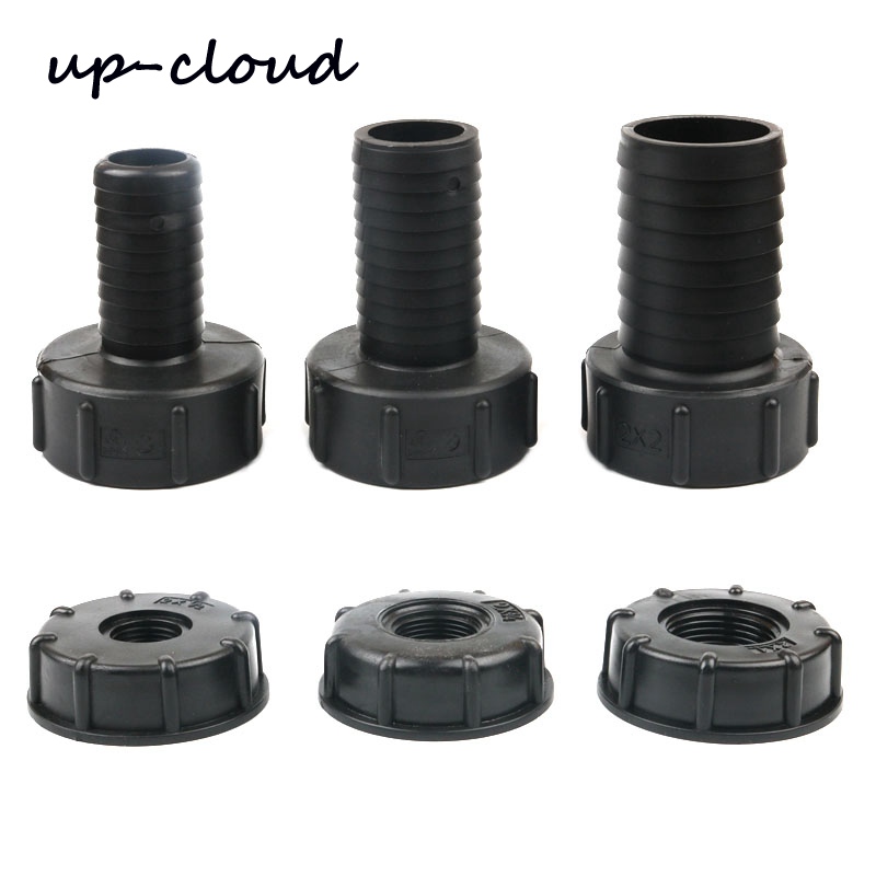 IBC Tank Adapter 3inch Female to 2inch Male Water Tank Connector Fitting Black