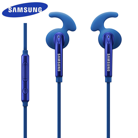 Samsung S6 S7 S8 S9 S10 3.5mm Wired earphones Stereo In-line Control with Mic Sport Headset for Xiaomi HUAWEI  Mobile Phones ► Photo 1/6