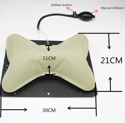 car manual operation Hand-operated tournure seat lumbar back headrest waist pillow back support for seat Interior Accessories ► Photo 1/6