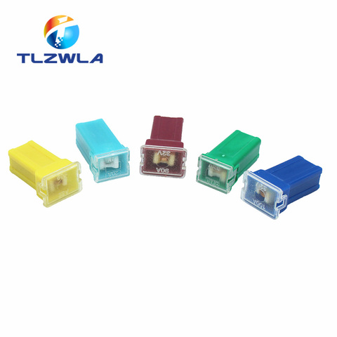 1pcs 20A 25A 30A 40A 50A 60A Insurance Auto Square Fuse Tube for Car Air Conditioning Insurance Fan ► Photo 1/6