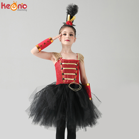 Nutcracker inspired Girls Tutu Costume Sparkly Kids Toy Soldier Tutu Dress for Girl Birthday Party Halloween Christmas Clothing ► Photo 1/6