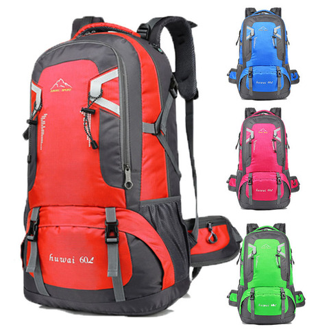 2022 New 40L/60L Backpacks Climb USB Charging Large Capacity Backpack Travel Backpacks Outdoor Sport Waterproof Bag  XA158Y ► Photo 1/6